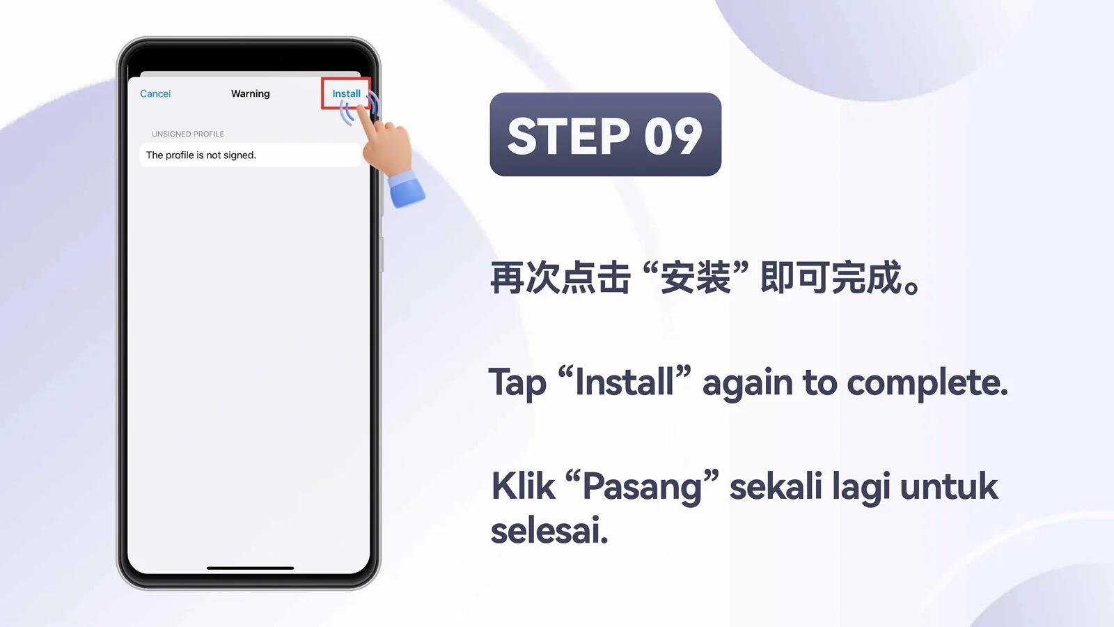 WINBOX iOS installation step 9