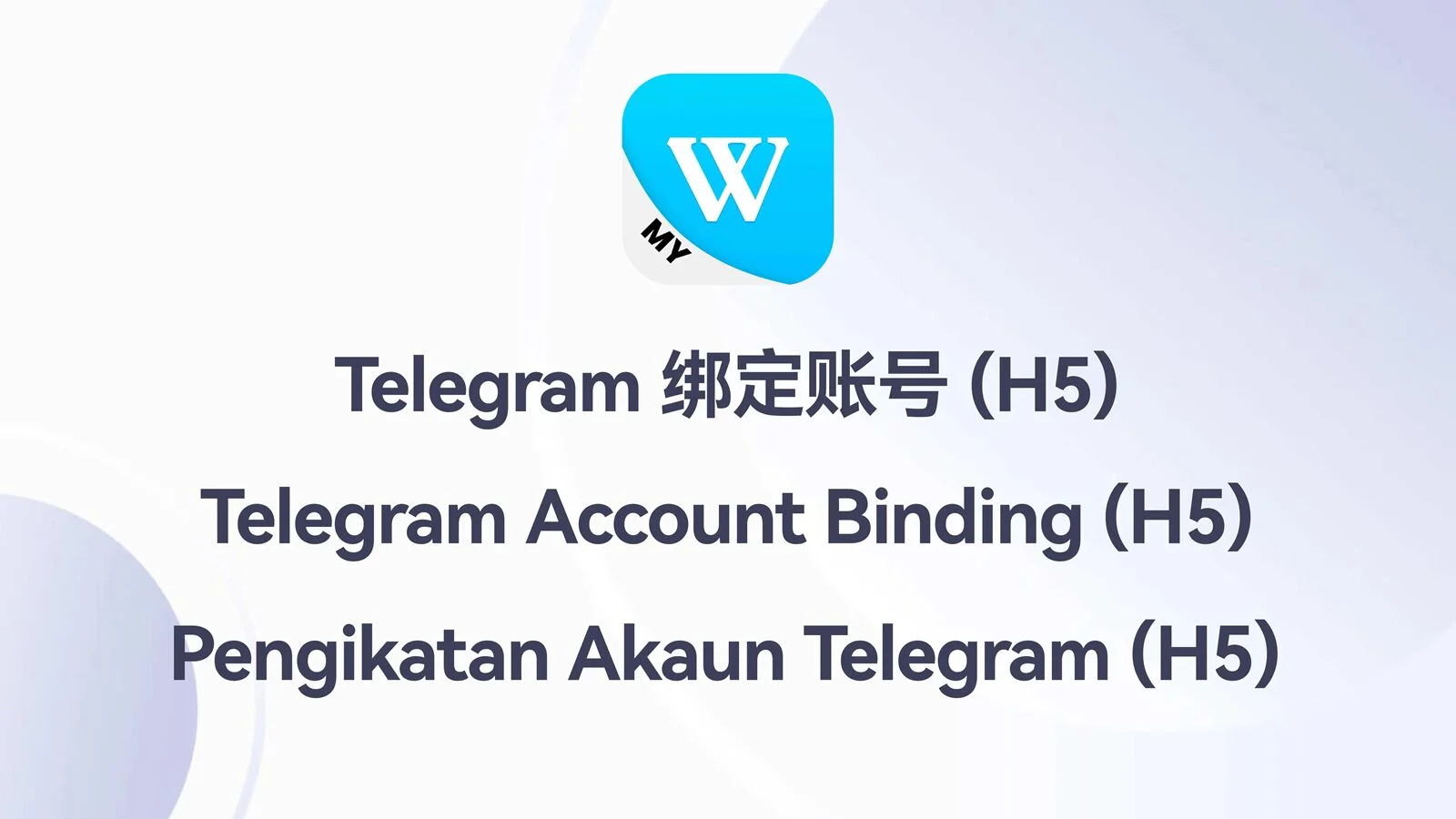 WINBOX Telegram mobile bind telegram to an existing account overview