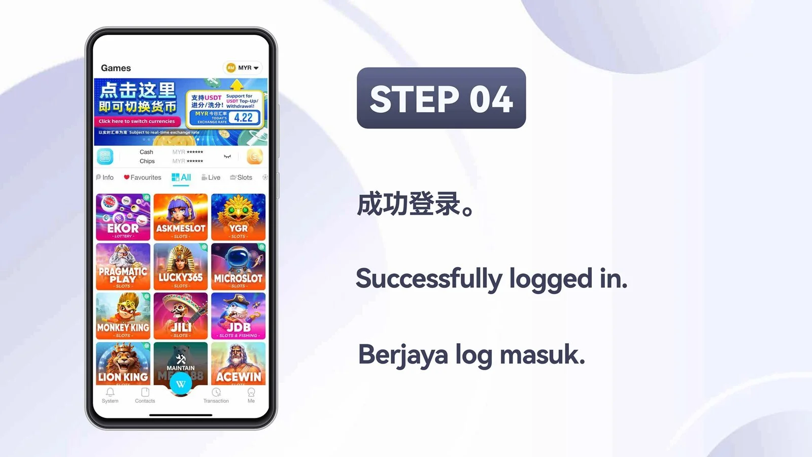 WINBOX Telegram mobile log in with telegram step 4