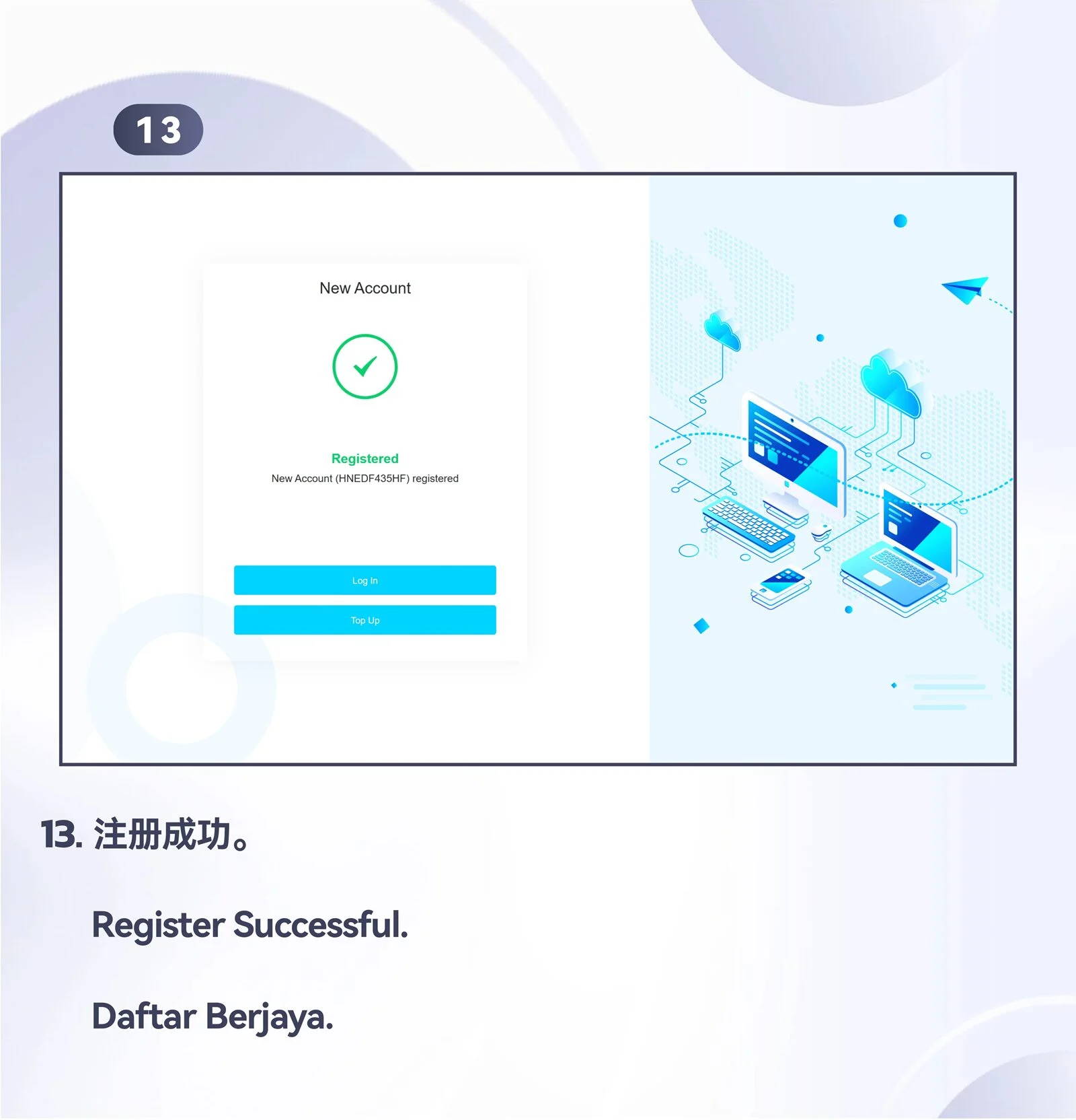 WINBOX Telegram desktop register an account with telegram step 13