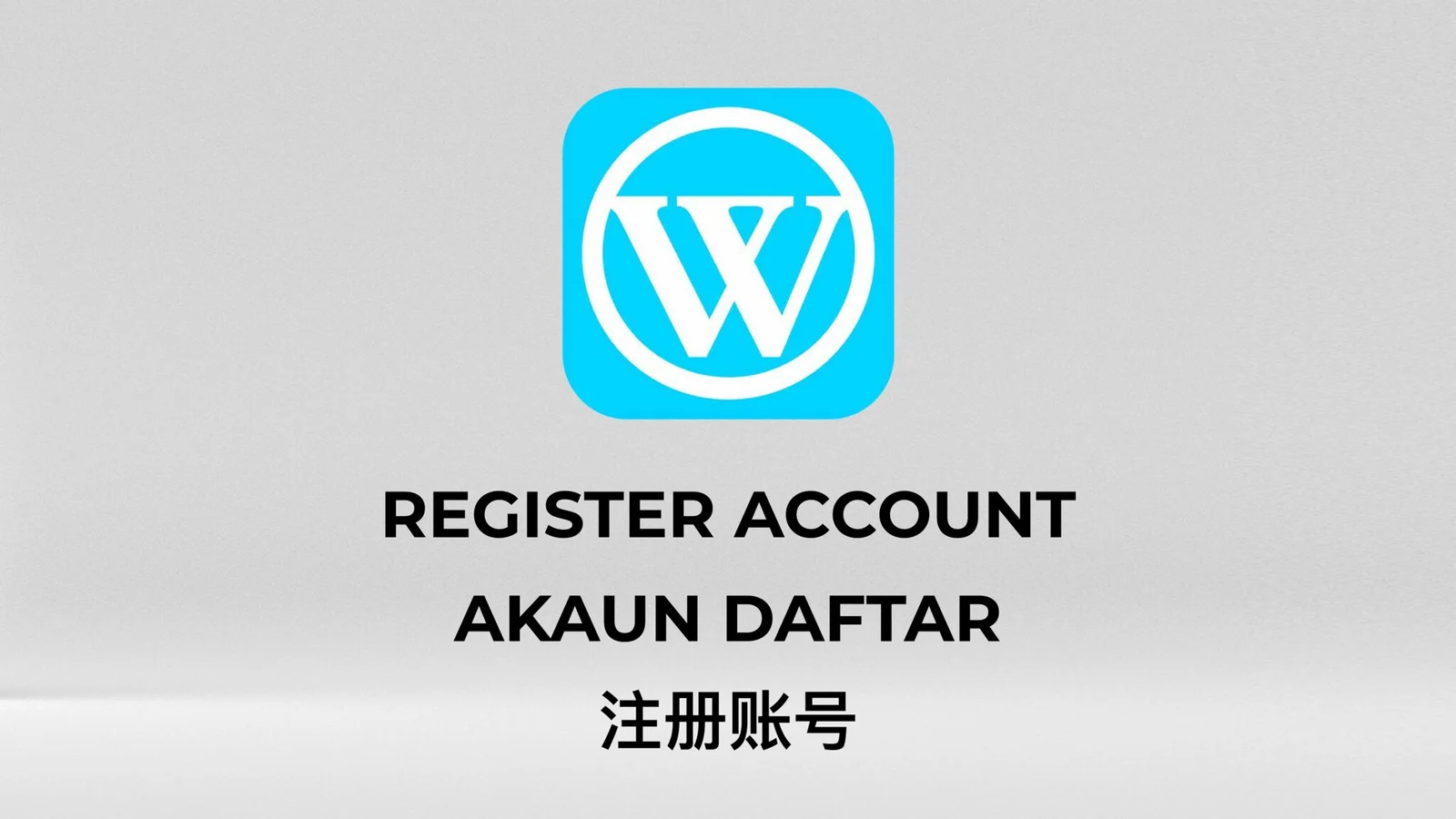 WINBOX registration step 01: Register your WINBOX account