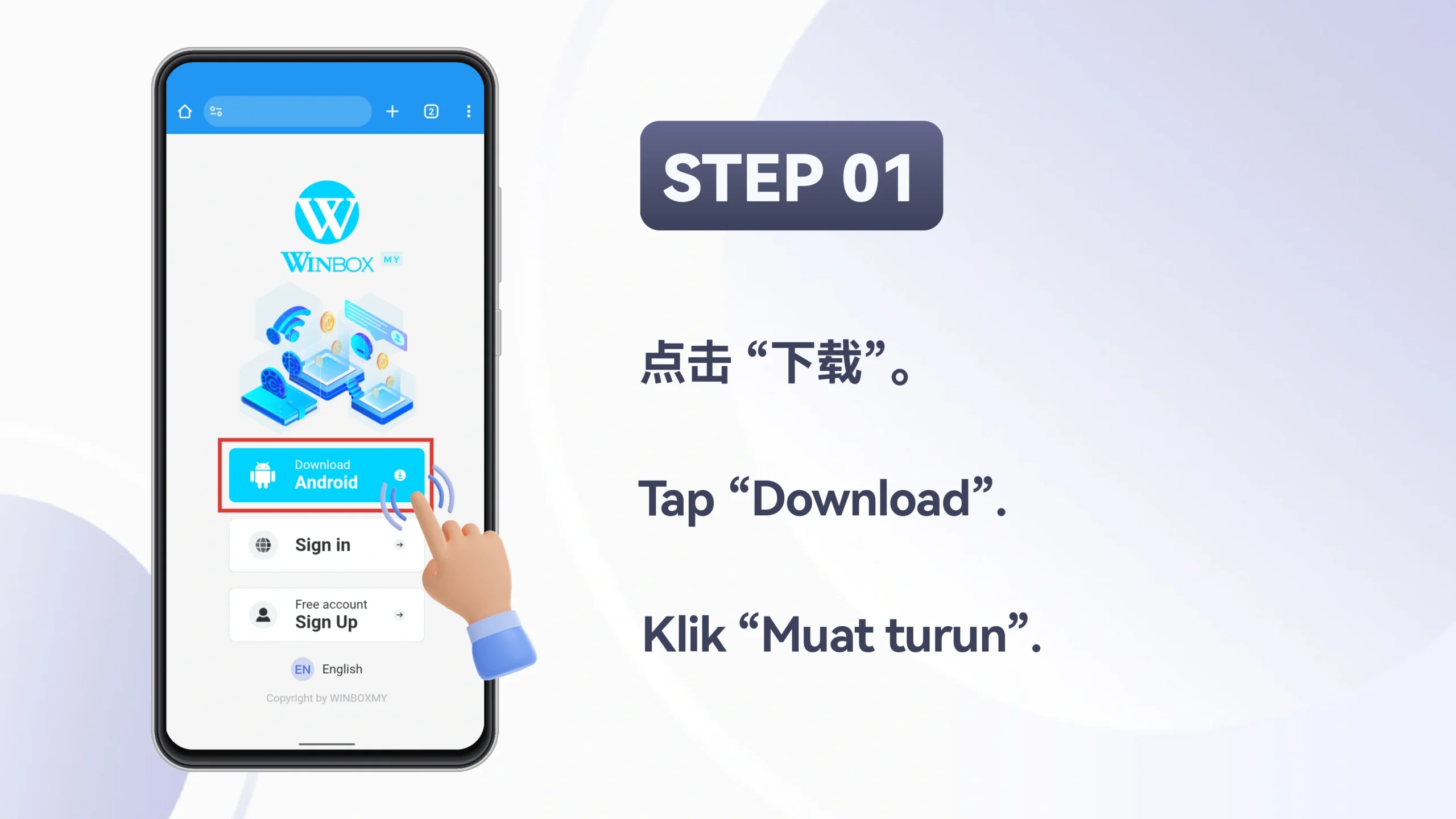 Muat turun Winbox 14 WINBOX_APP_ANDROID_Method_2_Step_1