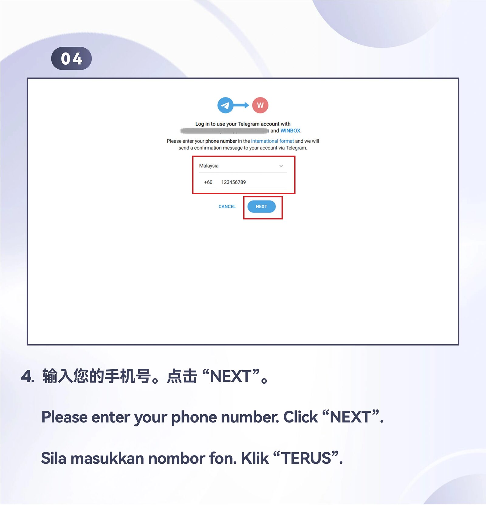 Winbox Bind Telegram 61 Winbox_Binding_With_Telegram(PC)_Step_4
